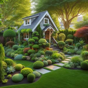 A Low-Maintenance Garden Paradise