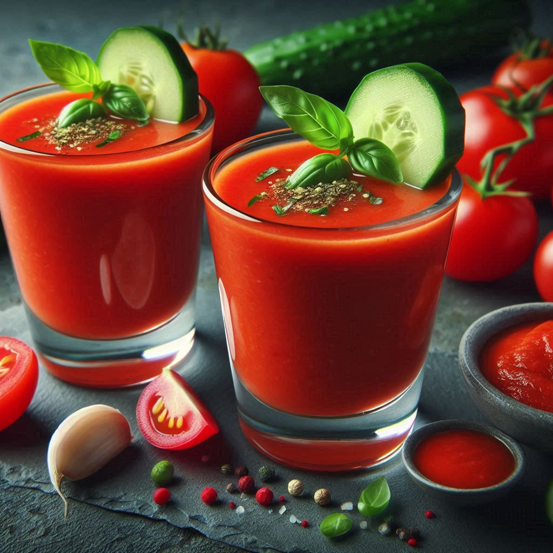 Gazpacho Shooters