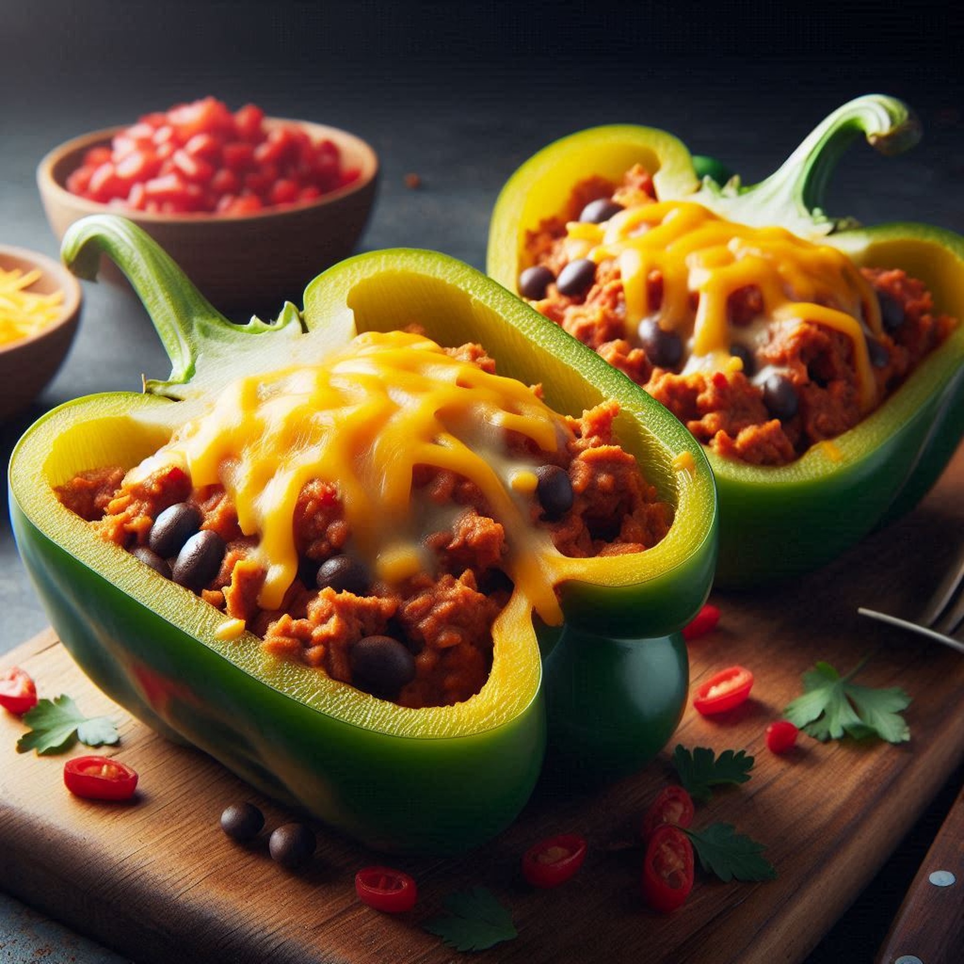 Taco Stuffed Peppers